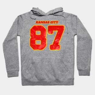 Kansas City 87 Number Swifties Football Hoodie